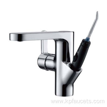 Matte Black Chrome Concealed Basin Faucet